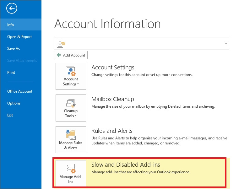 Account Information