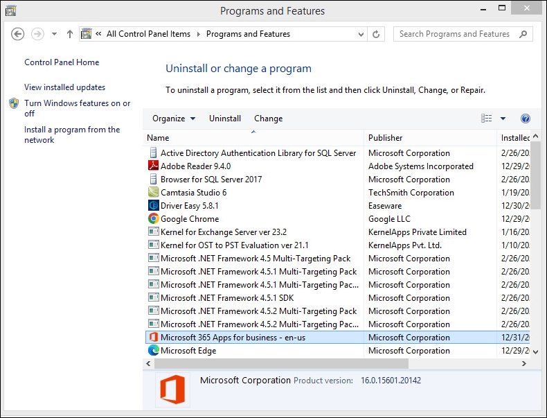 Microsoft Office Program