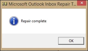 Repair Complete
