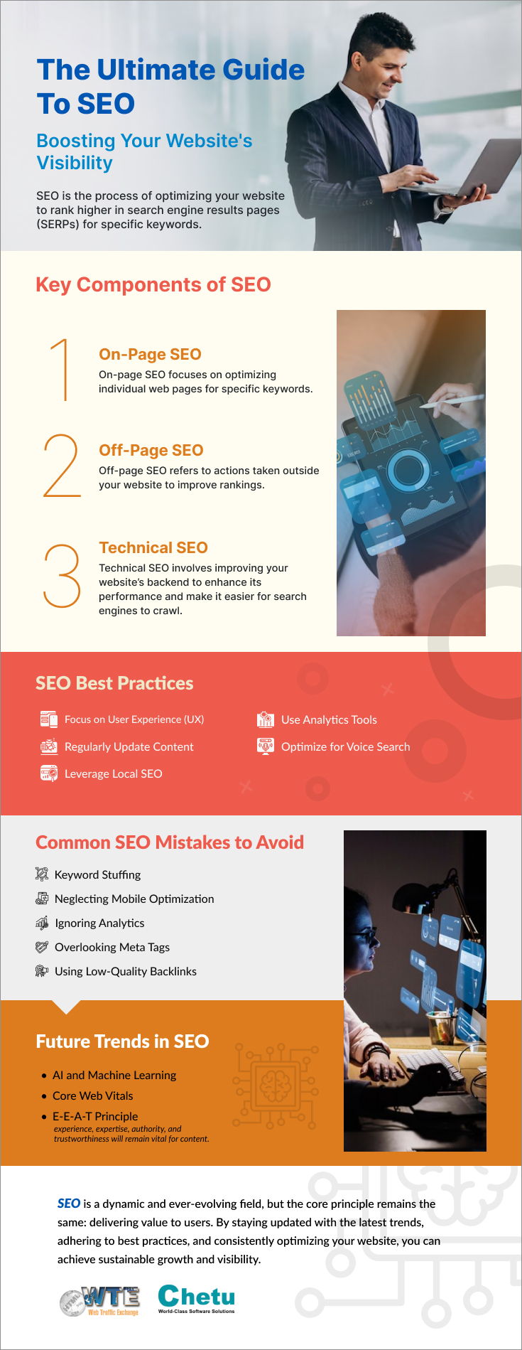 The Ultimate Guide to SEO Infographic